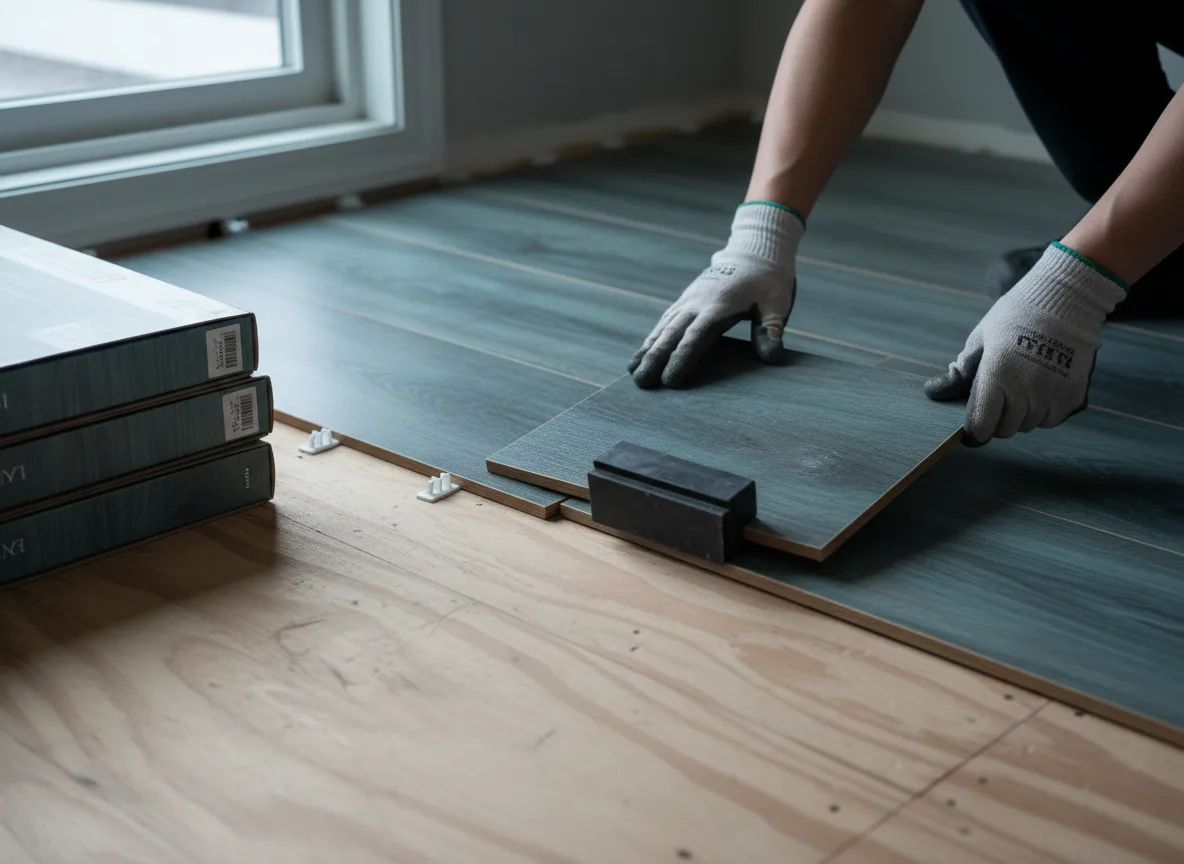 Luxury Vinyl Plank Installation company in Home, KS